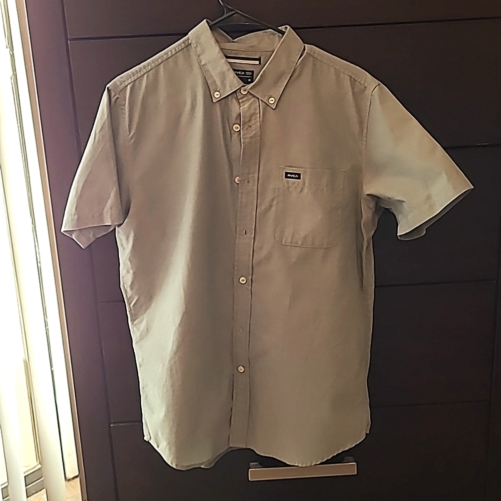 RVCA button up shirt